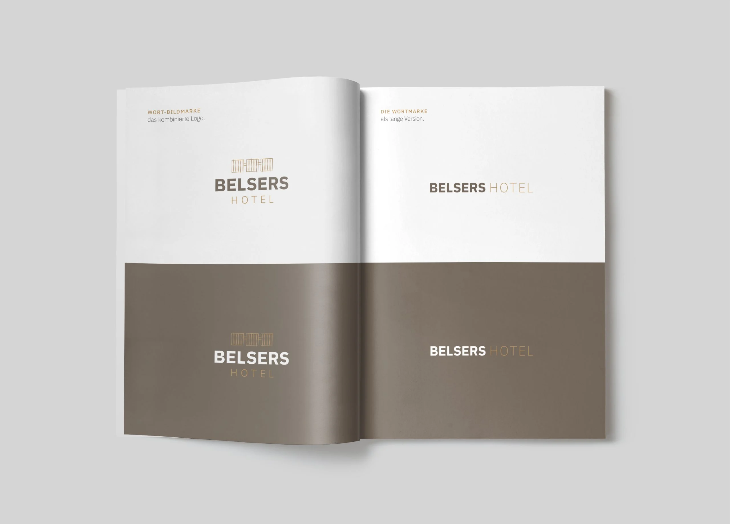 Visuelle Identität für das Belsers Hotel in Nürtingen