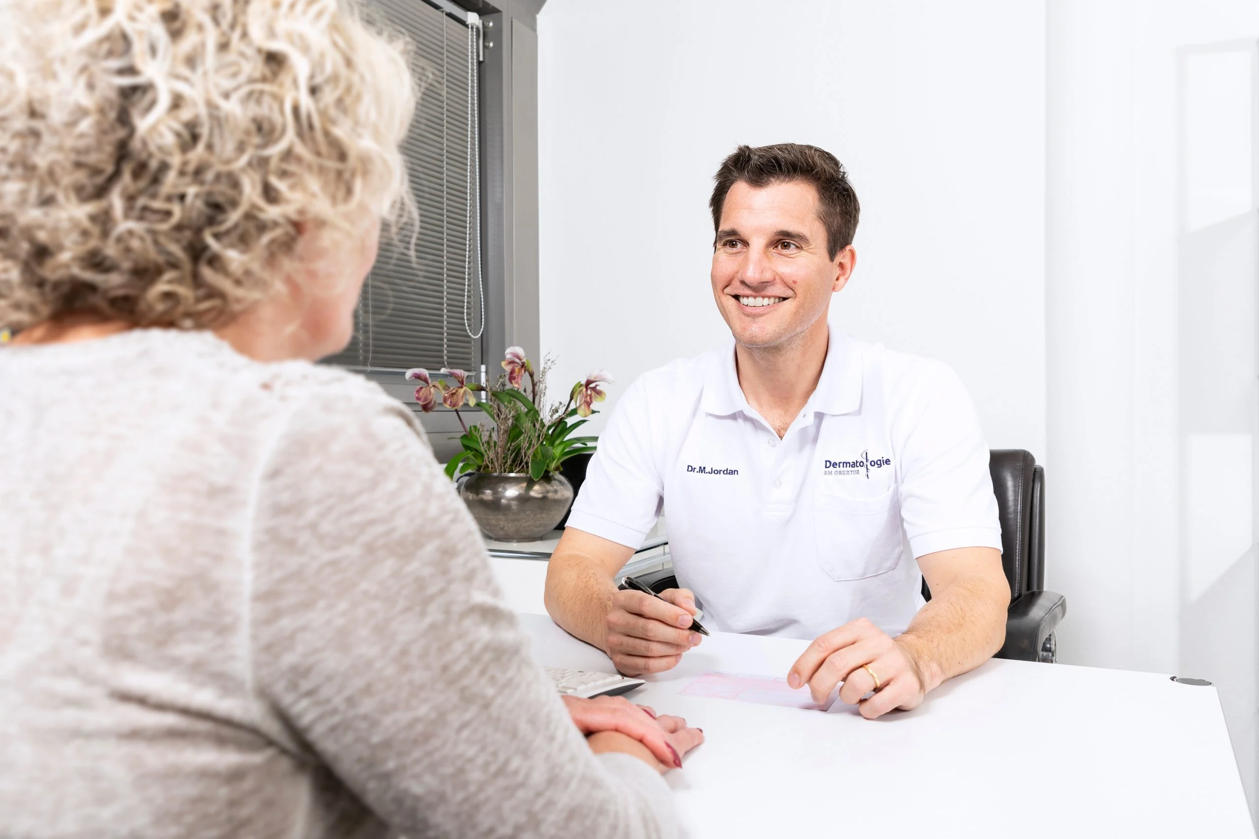 Patientengespräch als situatives Fotomotiv