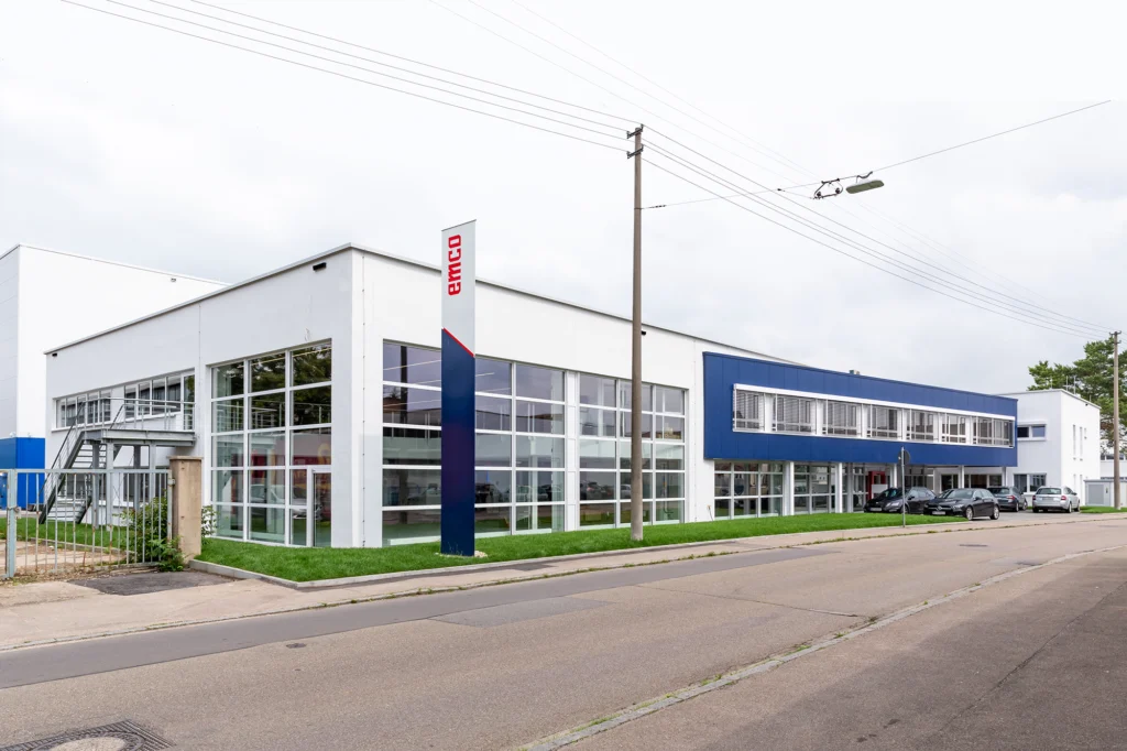 bearbeitetes Bild des Firmensitzes von emco