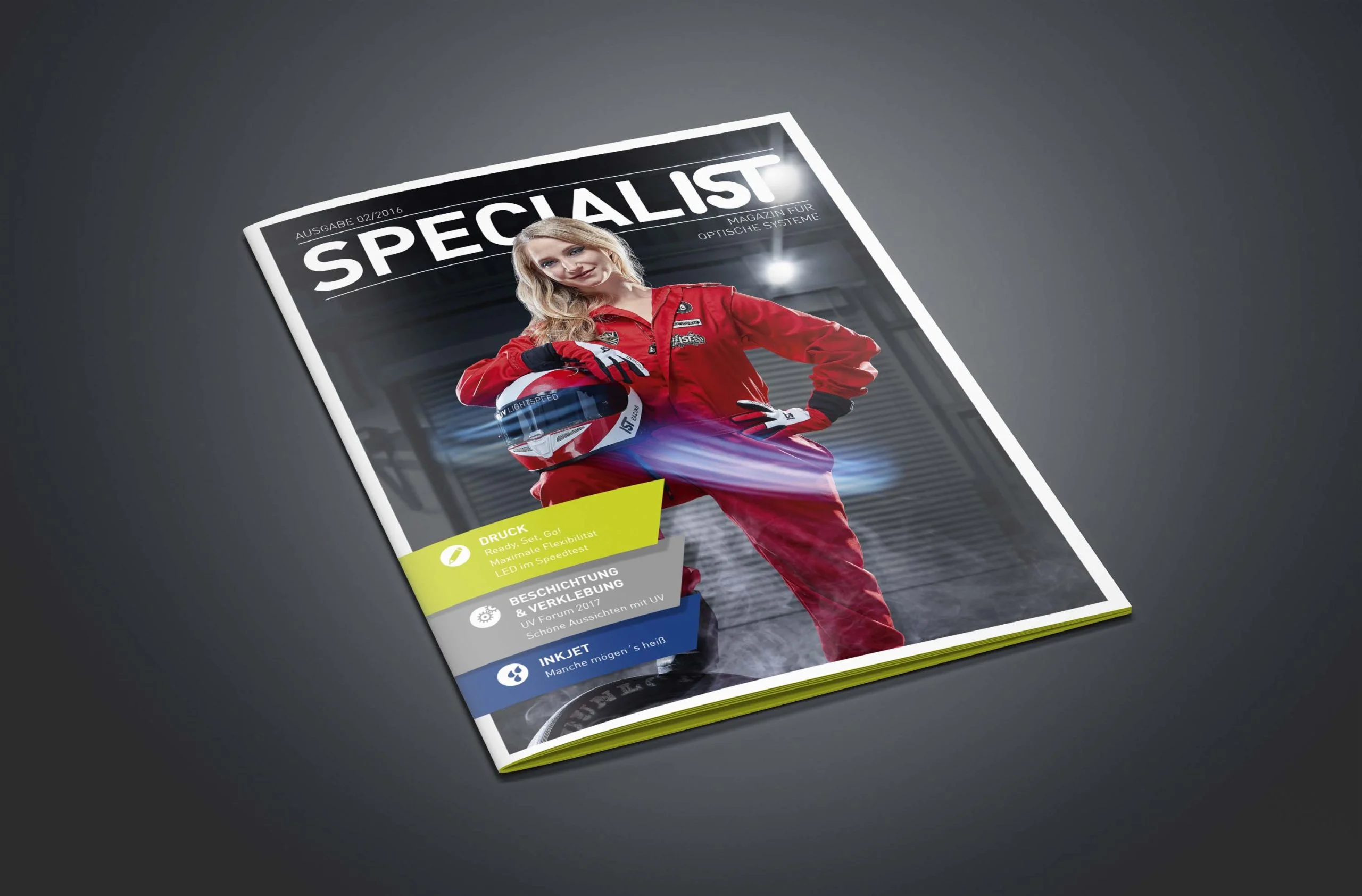 Magazindesign für IST Metz