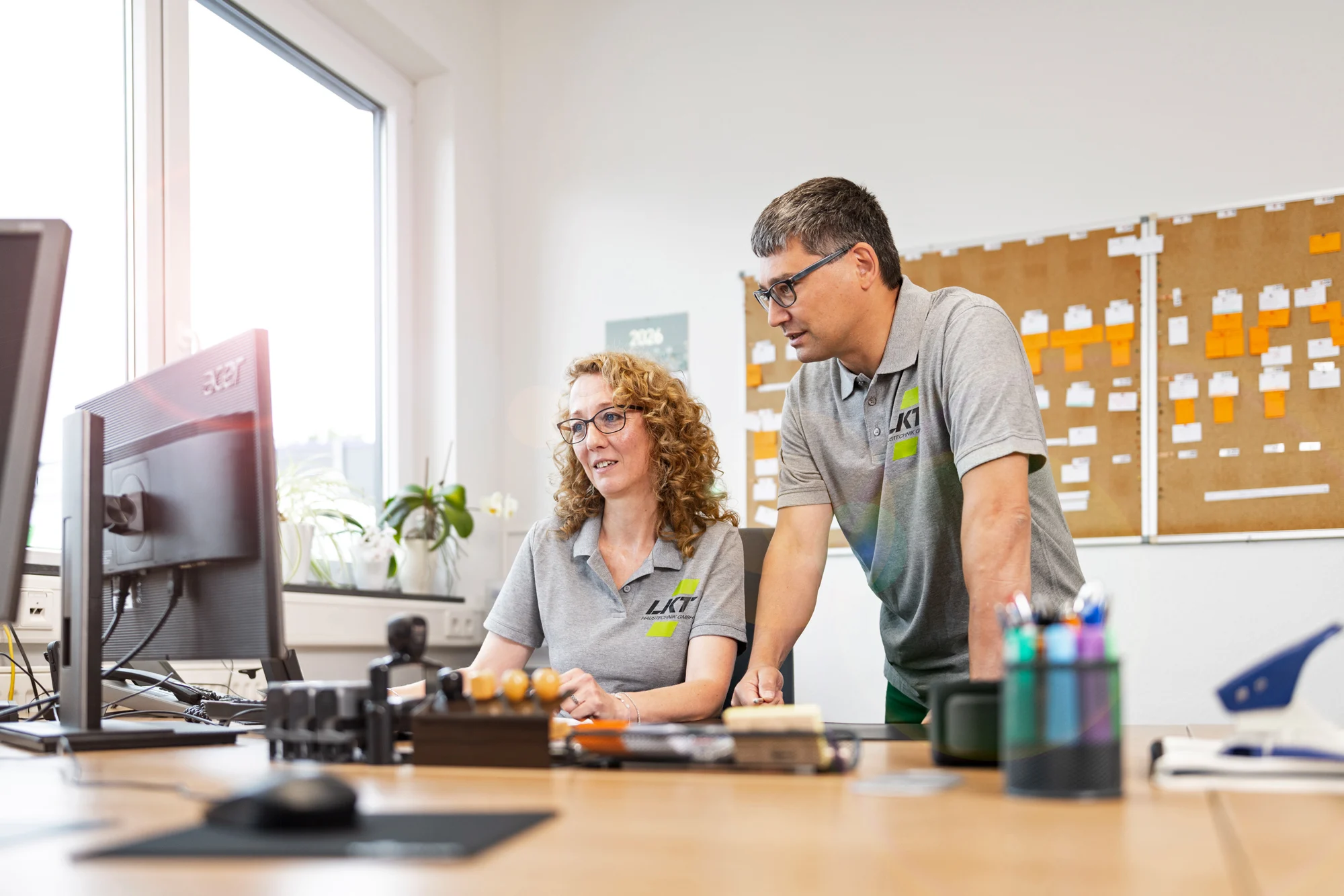 Büro Fotografie LKT Haustechnik Wendlingen am Neckar