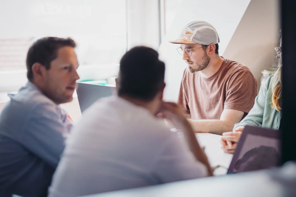 Johannes Lieven beim Meeting